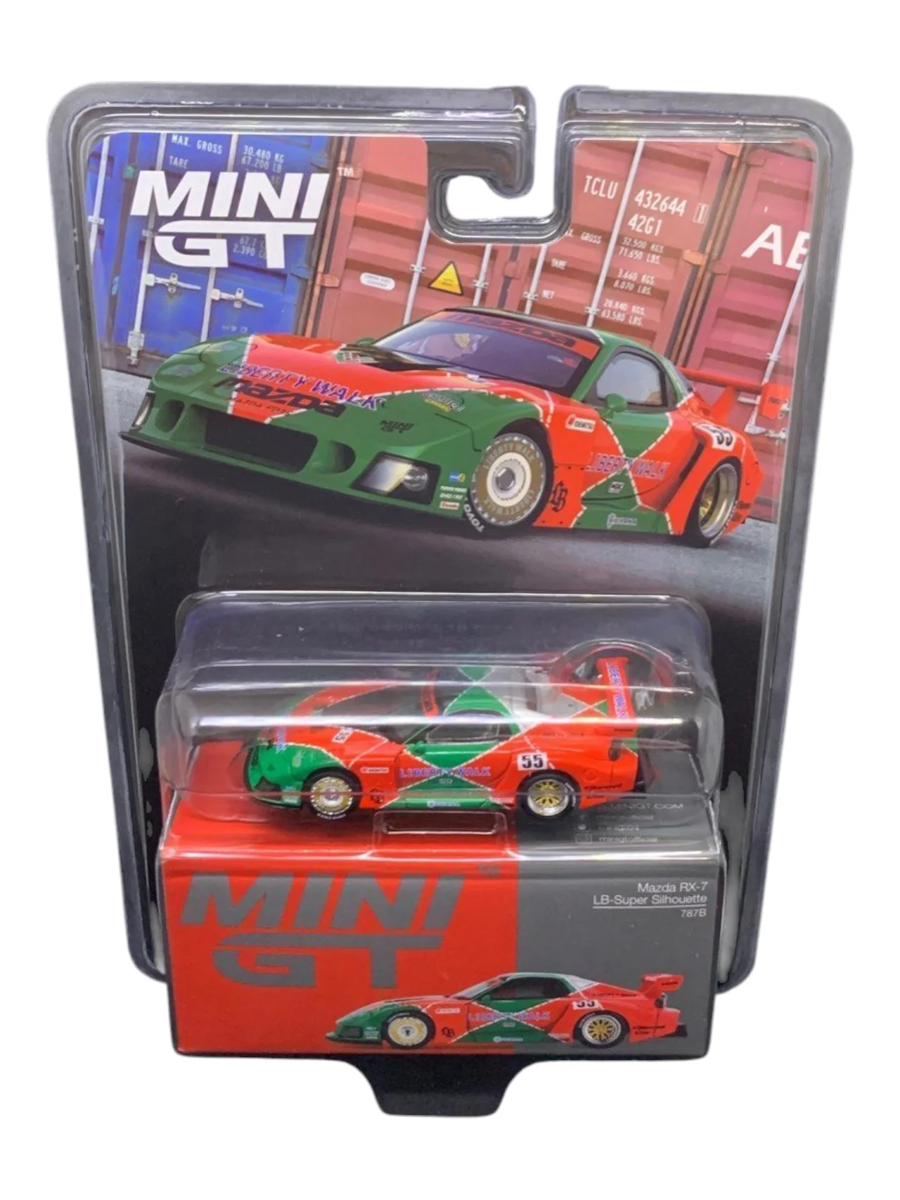 Mini GT Mazda RX-7 LB Super Silhouette (787B) Code-990 1:64 Scale - Image 5
