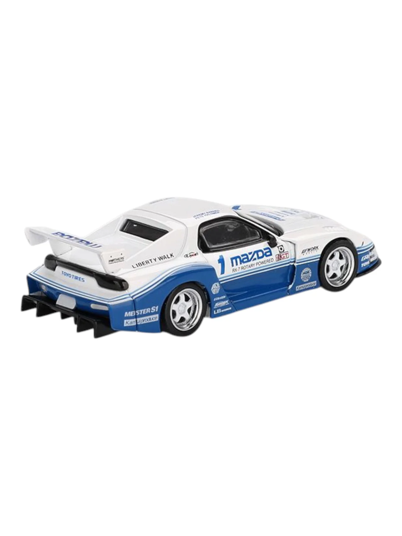 Mini GT Mazda RX-7 LB-Super Silhouette (IMSA) Code-1011 1:64 Scale - Image 4
