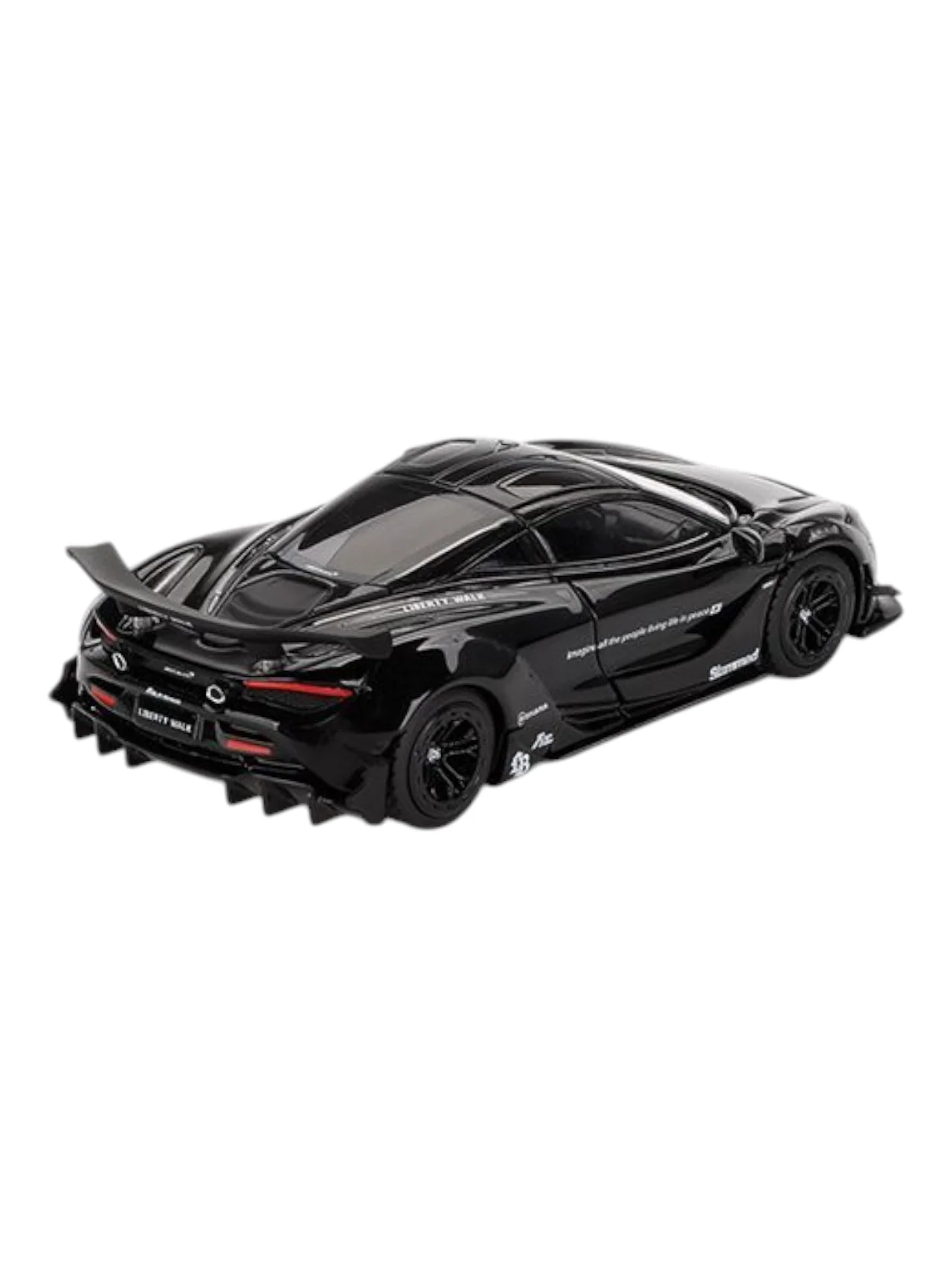 Mini GT Mclaren 720S LB Works (Black) Code-777 1:64 Scale - Image 3