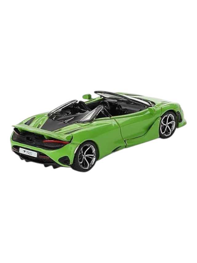 Mini GT McLaren 750s spider mantis Green imported Premium Edition 1:64 - Image 2