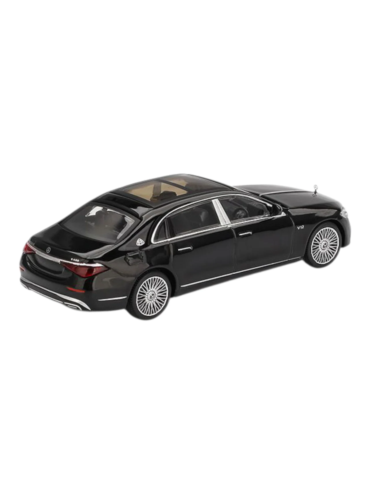 Mini GT Mercedes-Maybach  S 680 (Black) Code-977 1:64 Scale - Image 5