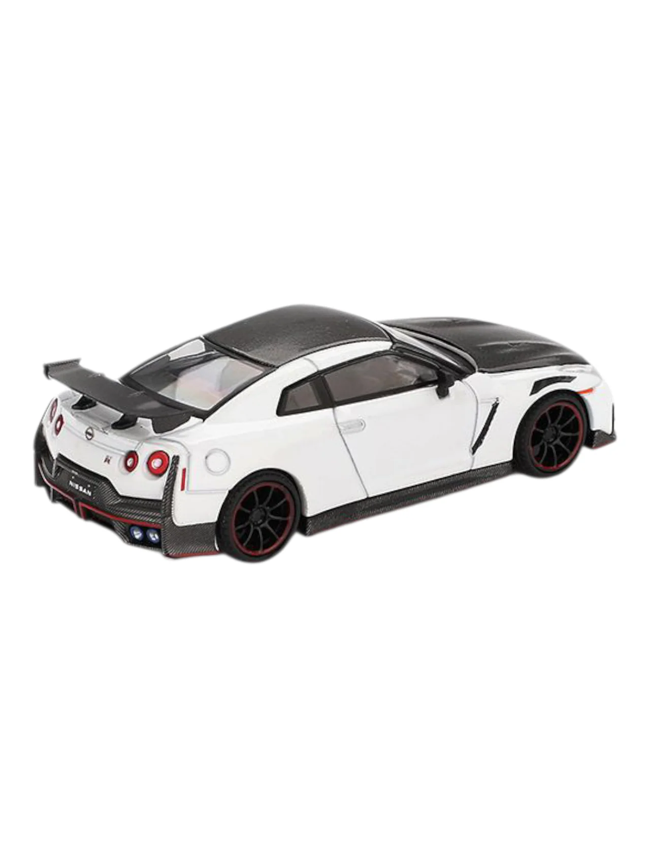 Mini GT Nissan GT-R Nismo R35 2024 (Brilliant White Pearl) Code-1045 1:64 Scale - Image 4