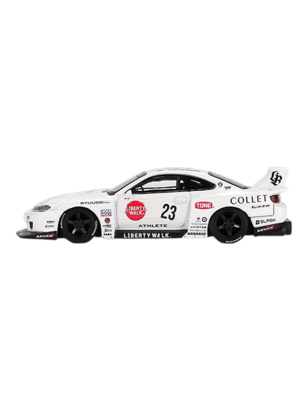 Mini GT Nissan S15 Silvia LB-Super Silhoutte (Athlete) Code-1054 1:64 Scale - Image 2