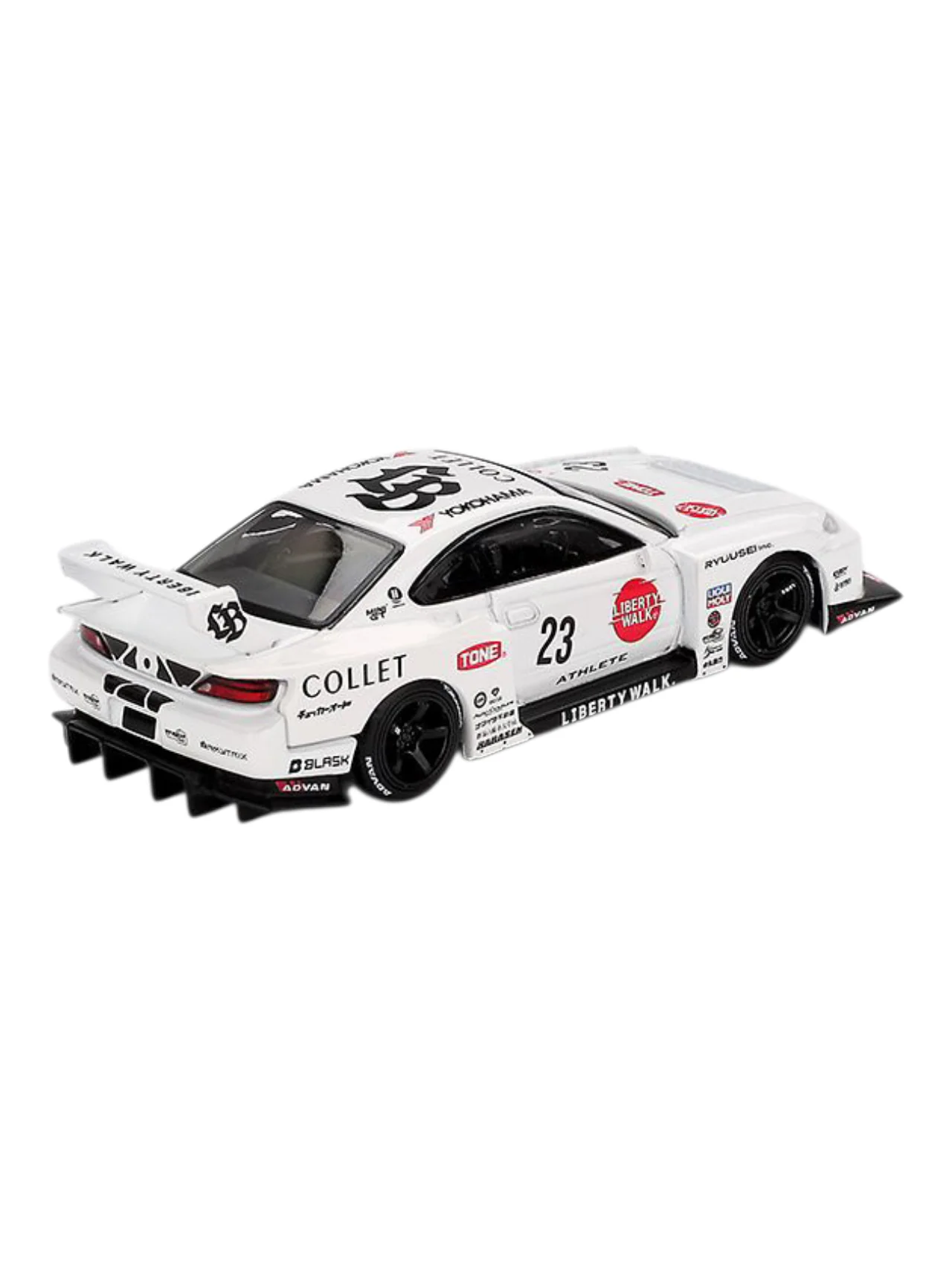 Mini GT Nissan S15 Silvia LB-Super Silhoutte (Athlete) Code-1054 1:64 Scale - Image 3