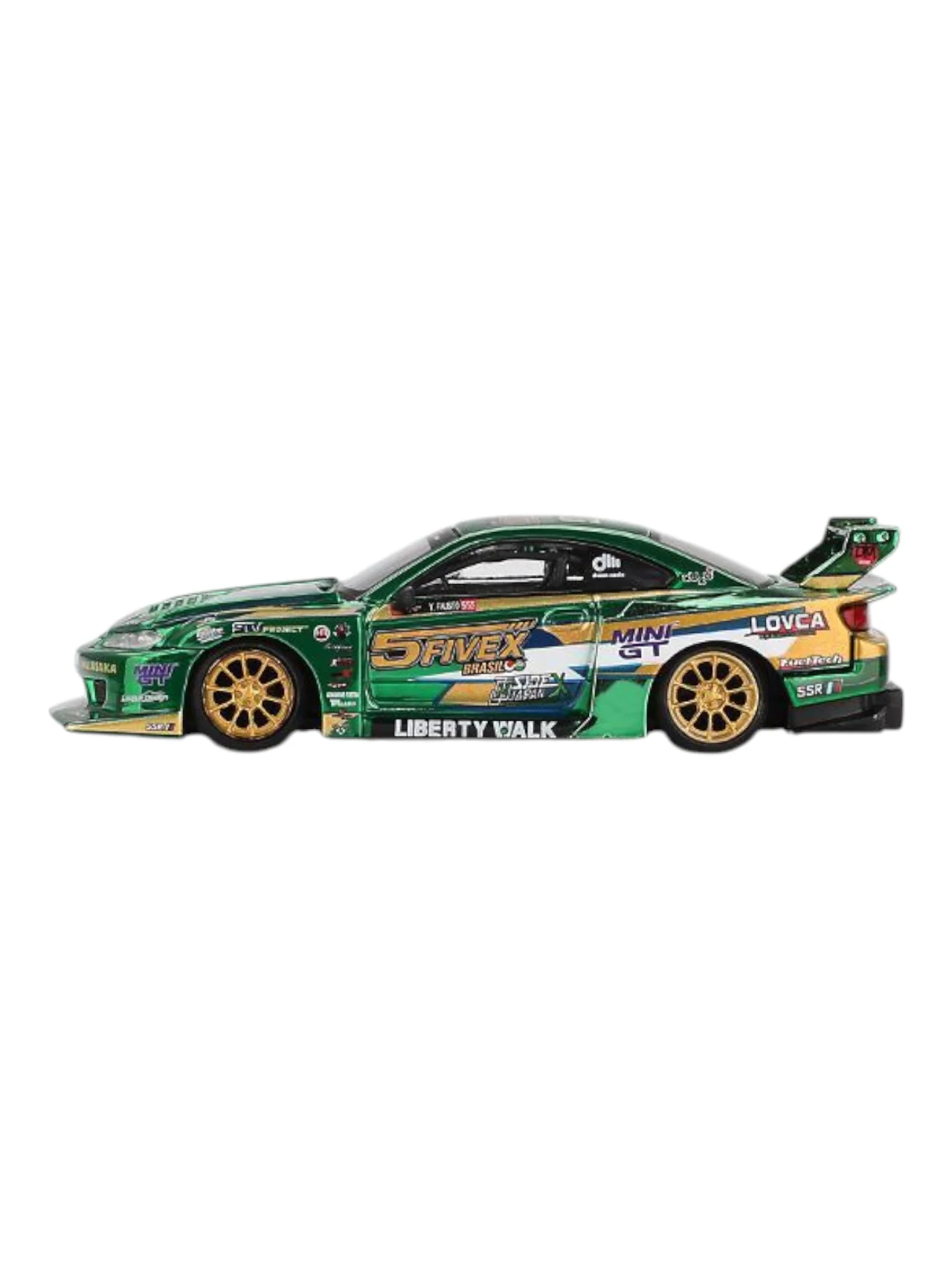 Mini GT Nissan Silvia (S15) LB-Super Silhouette (LBWK 2024 Fausto Racing) 1:64 Scale - Image 4