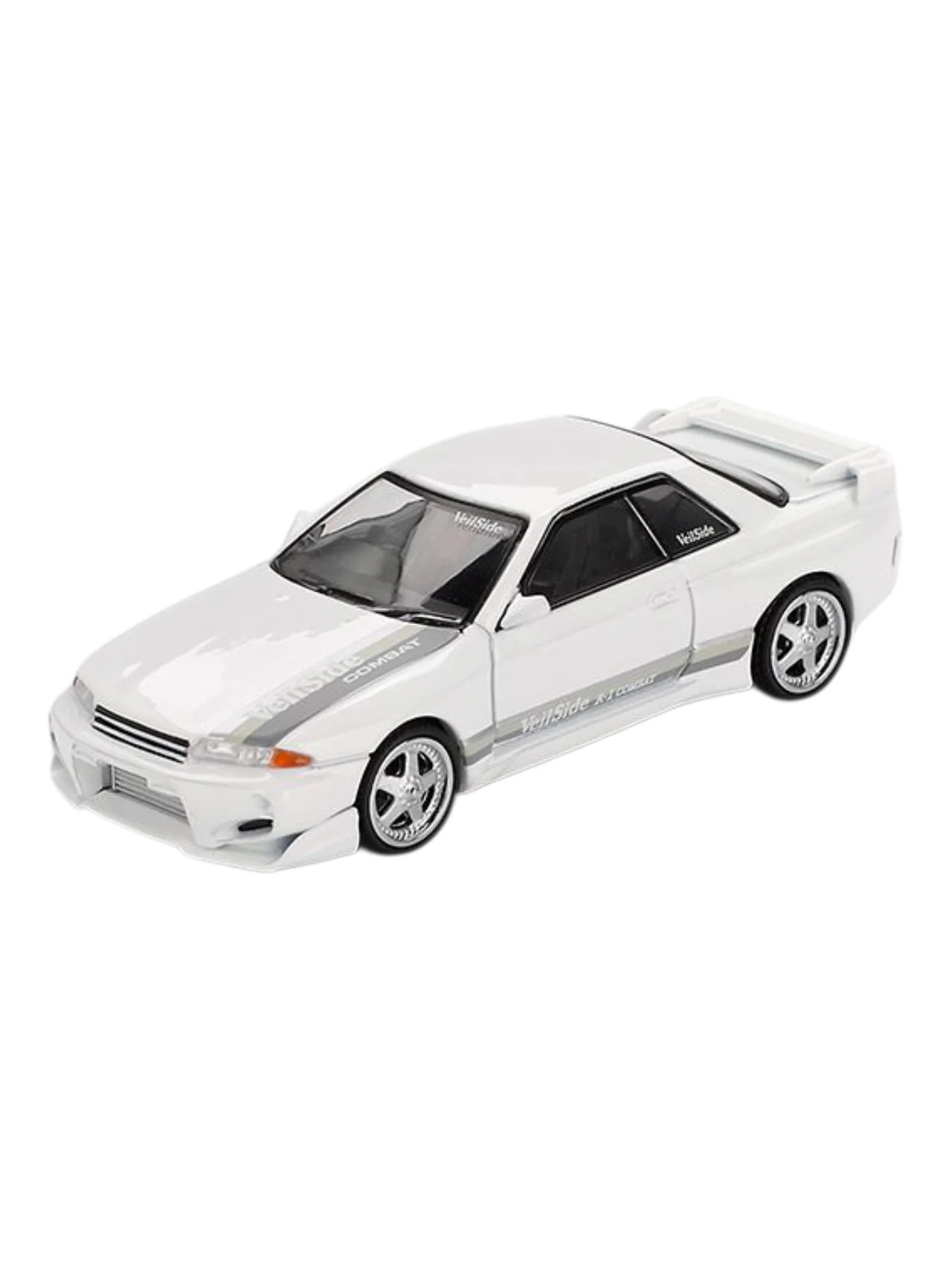 Mini GT Nissan Skyline GT-R (R32) Veilside Combat C-I (White) Code-1066 1:64 Scale - Image 2