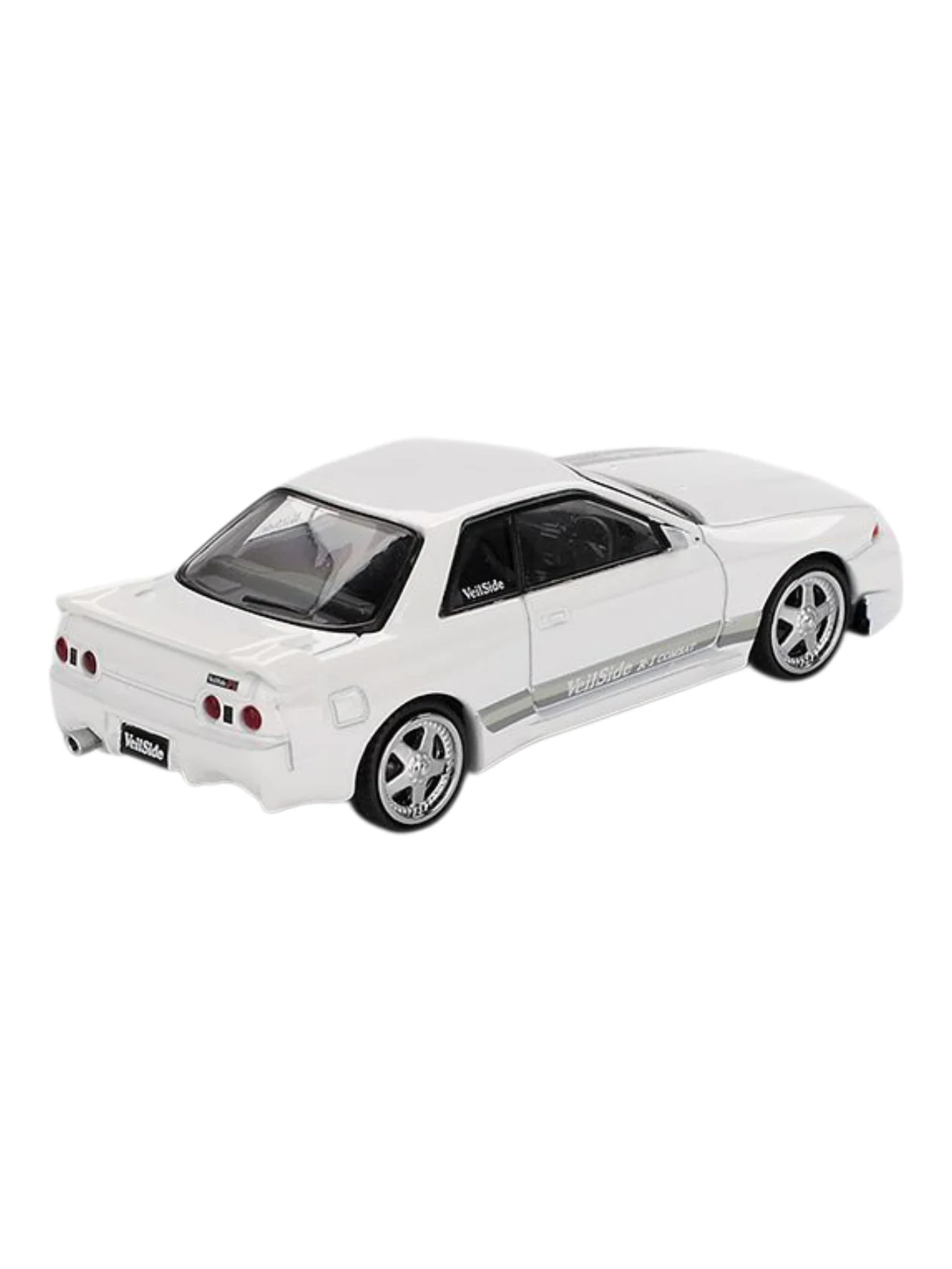 Mini GT Nissan Skyline GT-R (R32) Veilside Combat C-I (White) Code-1066 1:64 Scale - Image 4