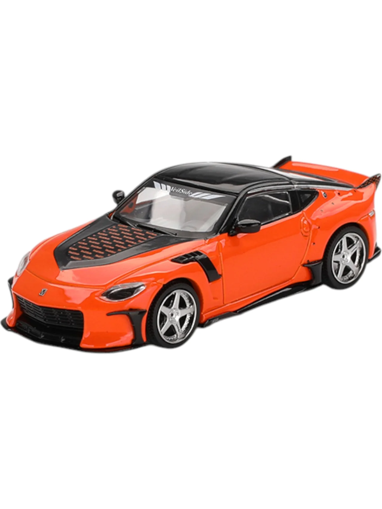 Mini gt #989 nissan z veliside FFZ400 orange 1:64 Scale