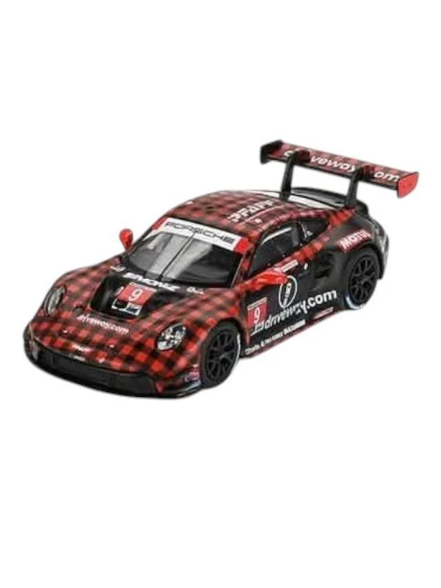 Mini GT Porsche 911 GT3 R #9 GTD PRO Pfaff Motorsports IMSA 2023 Sebring 12 Hrs. Winner - Image 2