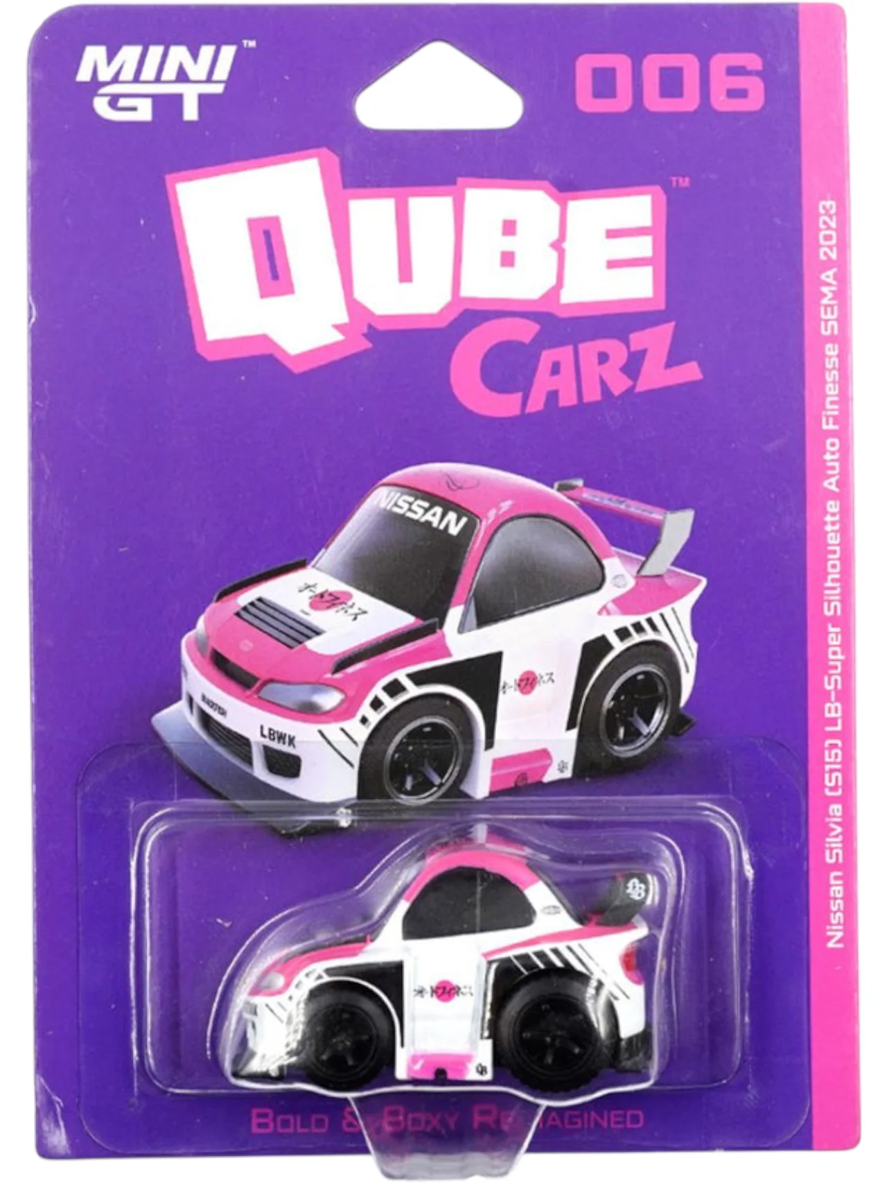 Mini GT Qube Carz Nissan LB-Super Silhouette S15 SILVIA – Auto Finesse SEMA 2023