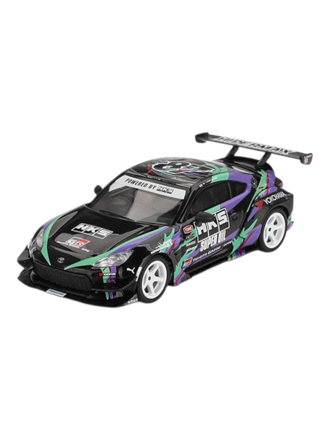 Mini GT Toyota GR86 HKS Type R (2022 Tokyo Auto Salon) Code-1005 1:64 Scale