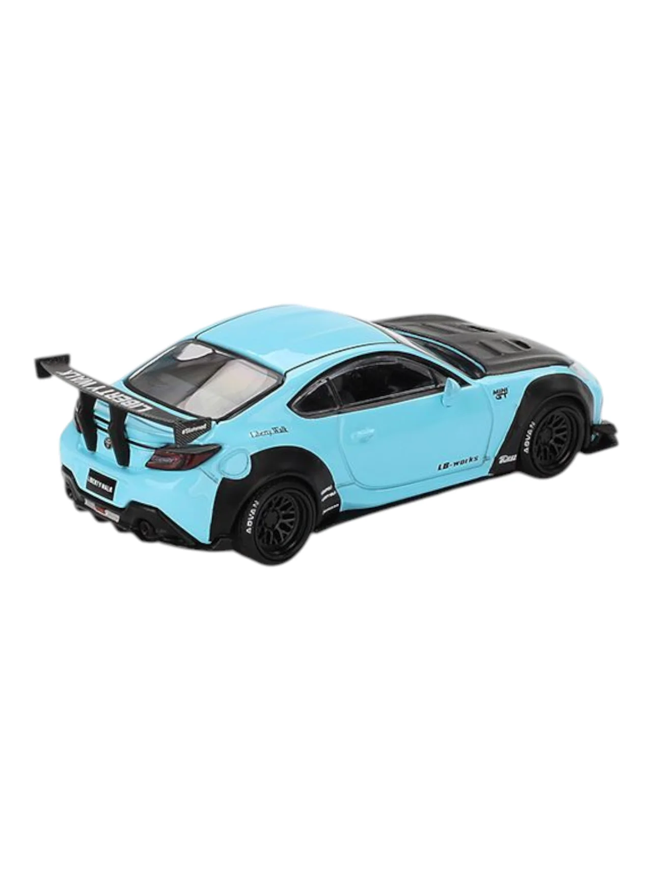 Mini GT Toyota GR86 LB Nation (Baby Blue) 1:64 Scale - Image 3