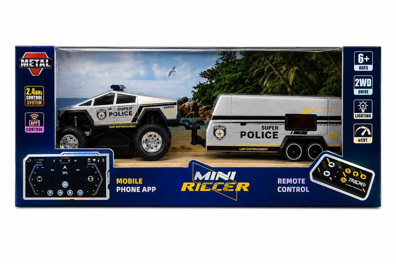 Mini R/C Car ( Remote control) Speed-Regulating Alloy Model Car 1:64 Scale - Image 3