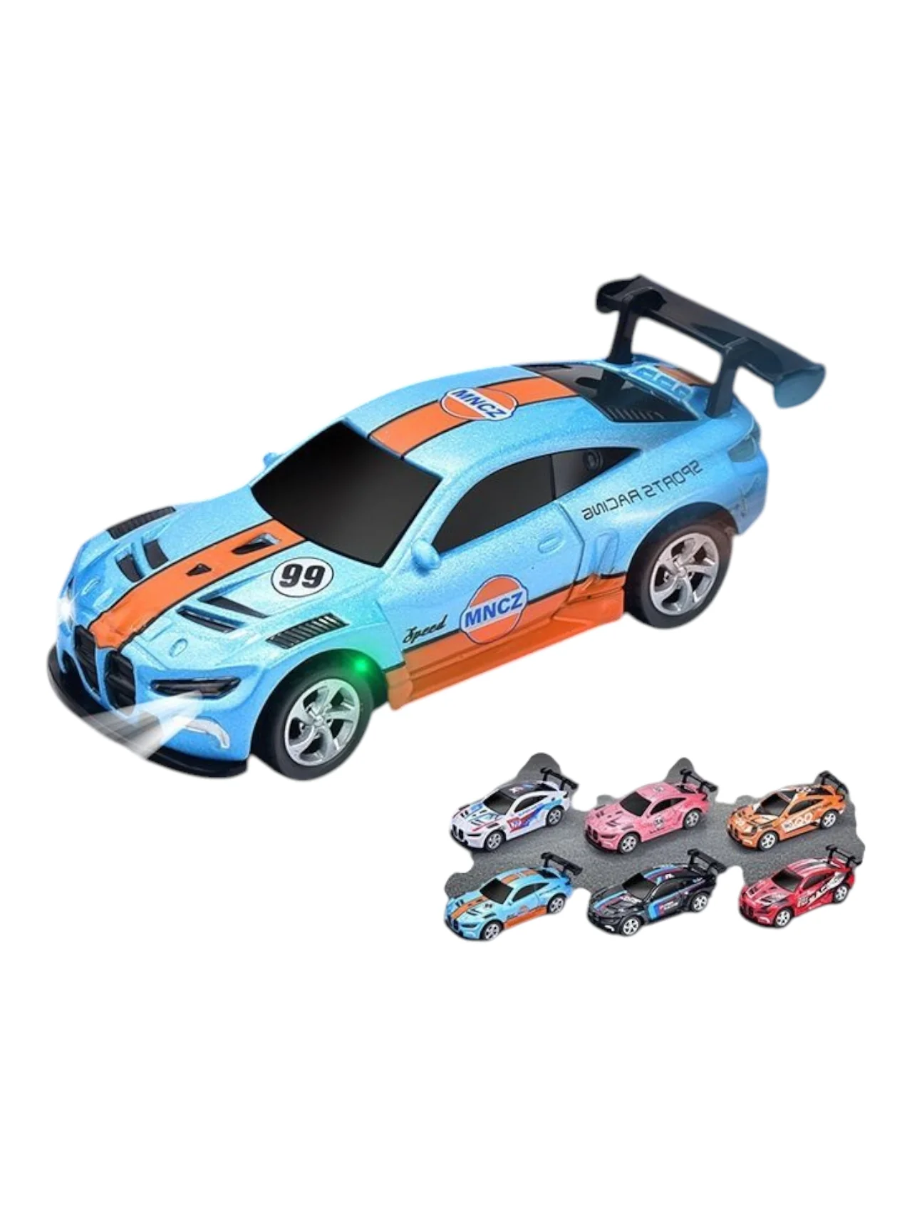 Mini Ric Car R/C Speed Regulating Alloy Model Car 1:64 Scale