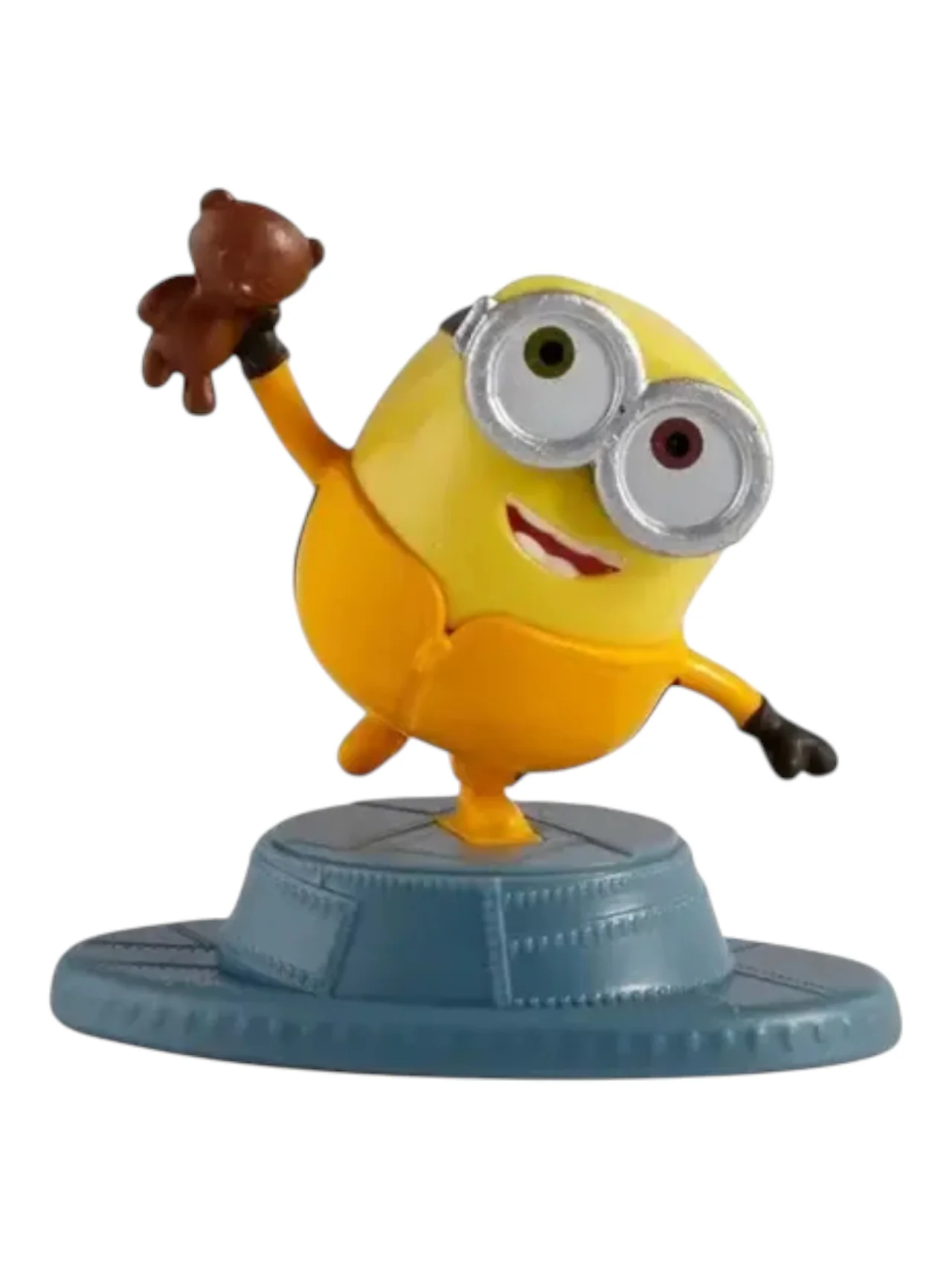 Minions Bob with Teddy Bear Figure | Illumination Rise of Gru | Micro Collection | Blister Pack | Collectible Toy - Image 2