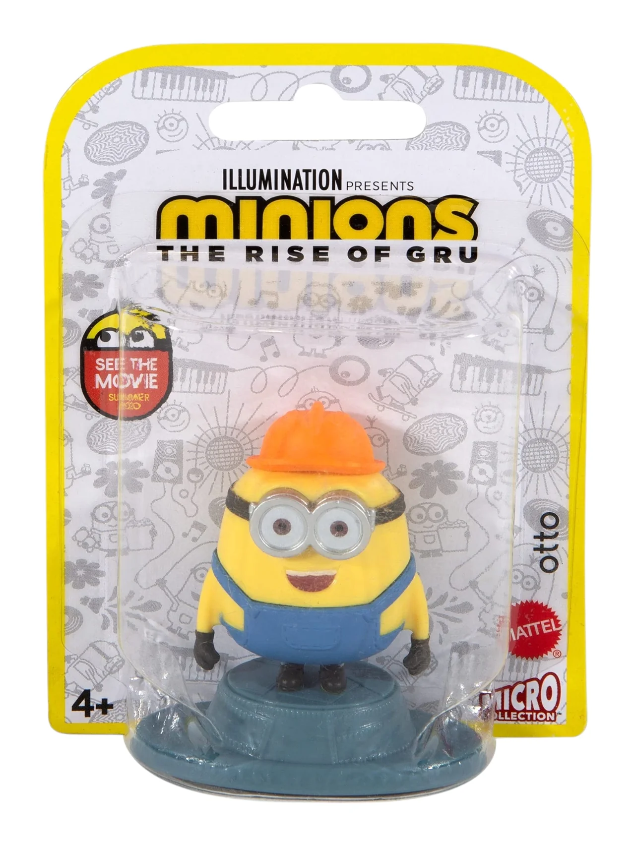 Minions The Rise of Gru Otto Micro Figure by Mattel | Collectible Mini Toy