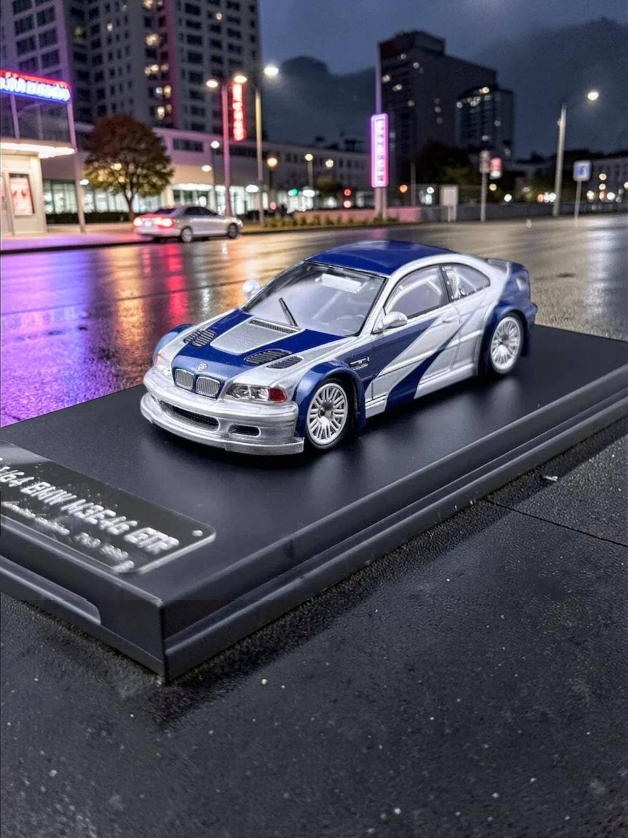 MJ MODEL BMW M3 GTR E46 1:64 Scale-lconic Japanese Sports Car Model - Image 5