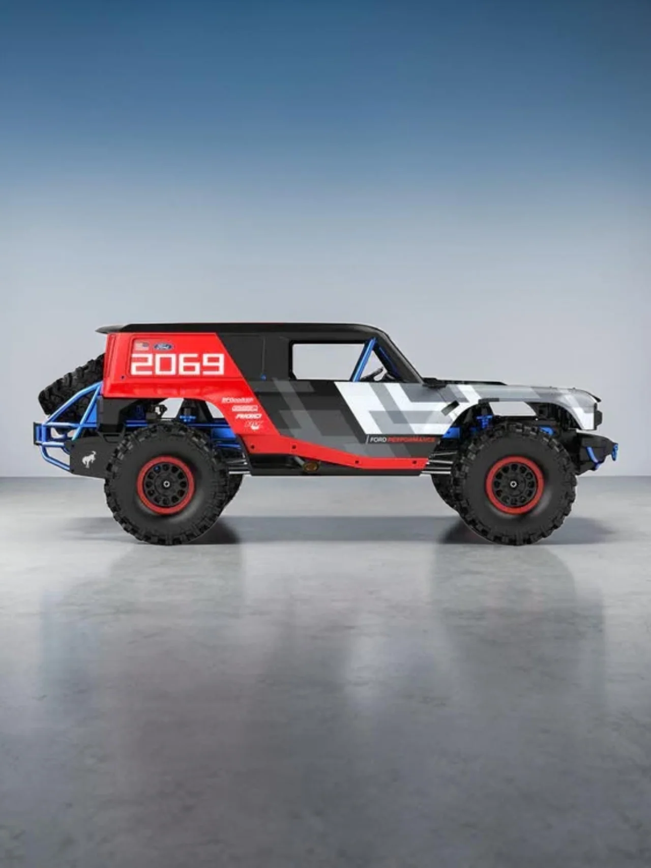 MJX H8p Ford Motor Company Bronco R Licensed 4WD RC Rock Crawler – Brushless Motor, 80A ESC, High-Speed Off-Road Remote Control Vehicle Imported 1:8 Scale - Image 18