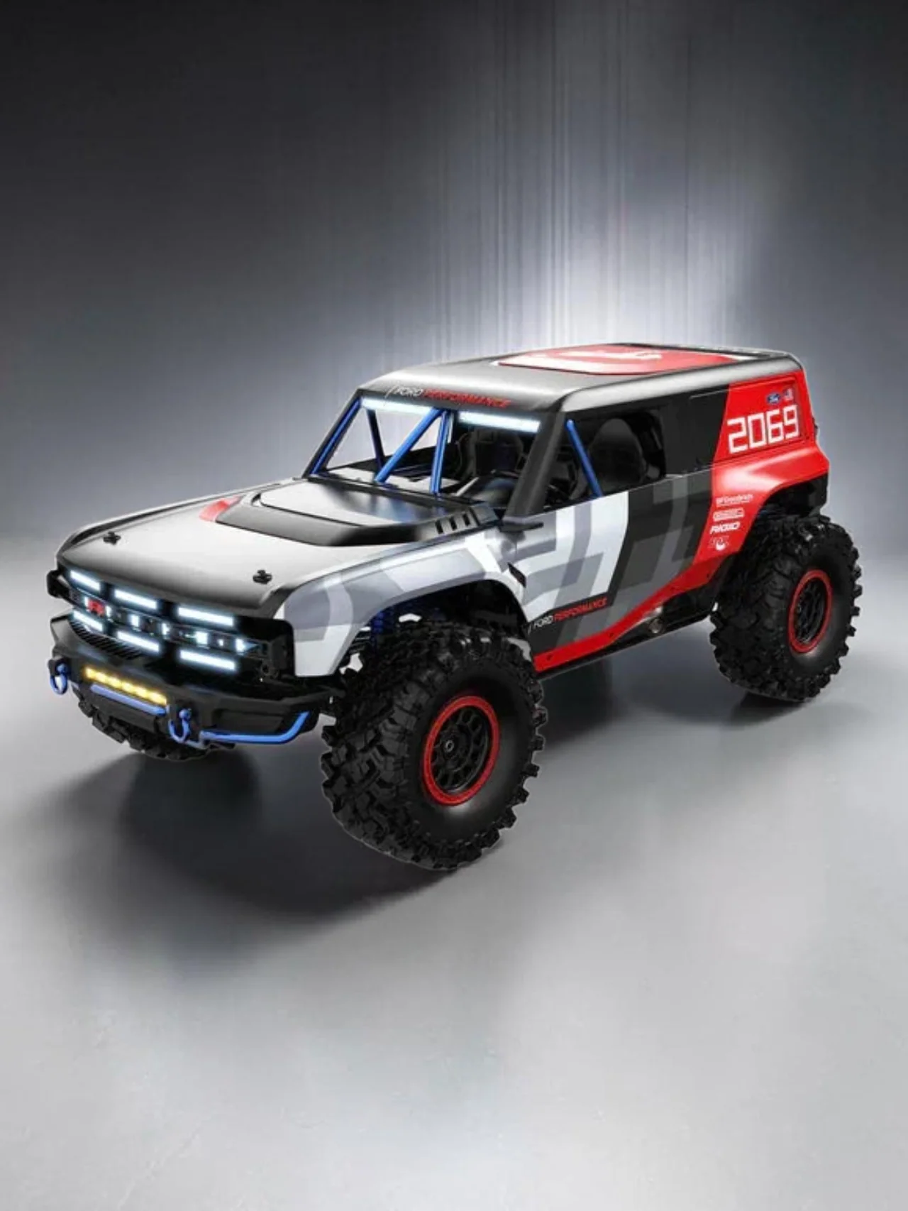 MJX H8p Ford Motor Company Bronco R Licensed 4WD RC Rock Crawler – Brushless Motor, 80A ESC, High-Speed Off-Road Remote Control Vehicle Imported 1:8 Scale - Image 19