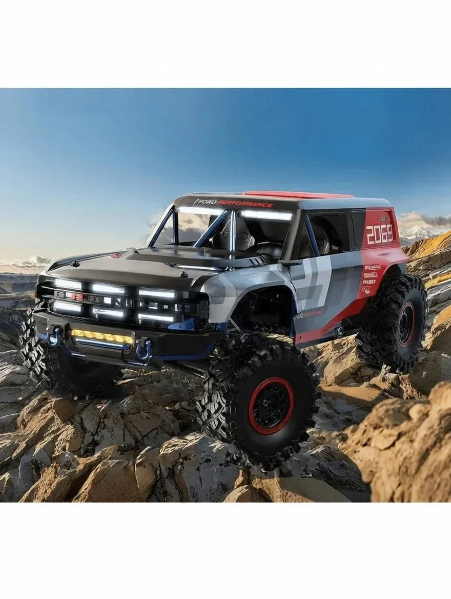 MJX H8p Ford Motor Company Bronco R Licensed 4WD RC Rock Crawler – Brushless Motor, 80A ESC, High-Speed Off-Road Remote Control Vehicle Imported 1:8 Scale - Image 2