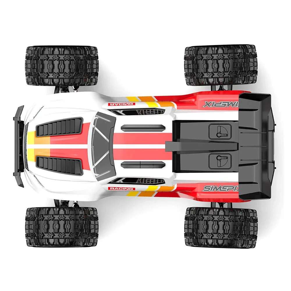 Mjx Hyper Go 18208 High Speed 4WD with 2.4 GHz Remote Control, 4X4 Waterproof Off-Road Truck with Two Rechargeable Batteries and Two car Bodies,1/18 Scale All Terrain RC Cars 35km/h - Image 10