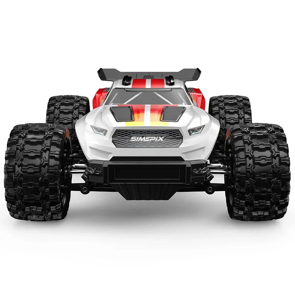 Mjx Hyper Go 18208 High Speed 4WD with 2.4 GHz Remote Control, 4X4 Waterproof Off-Road Truck with Two Rechargeable Batteries and Two car Bodies,1/18 Scale All Terrain RC Cars 35km/h - Image 11