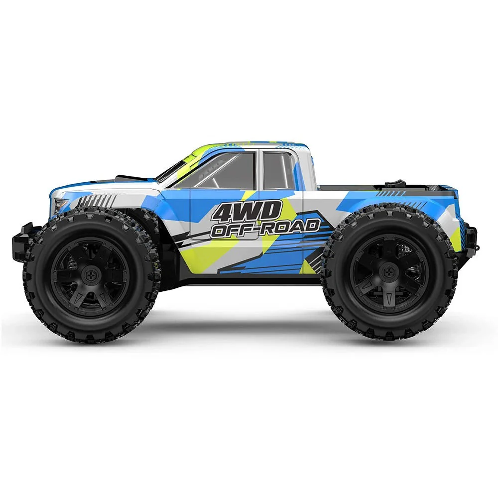 Mjx Hyper Go 18208 High Speed 4WD with 2.4 GHz Remote Control, 4X4 Waterproof Off-Road Truck with Two Rechargeable Batteries and Two car Bodies,1/18 Scale All Terrain RC Cars 35km/h - Image 8