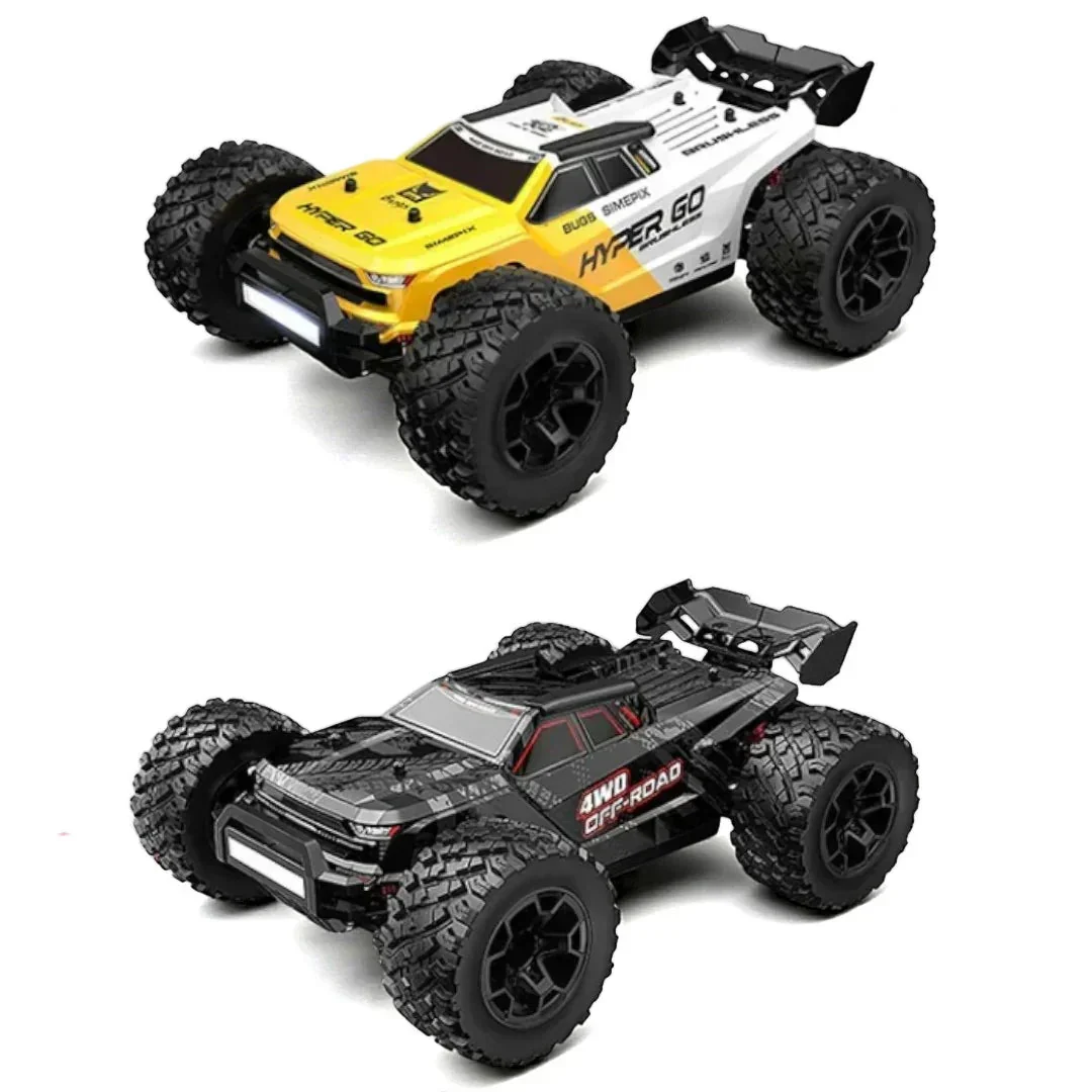 MJX Hyper Go Radio Control 4WD High-speed Off-road Truck (PC Body x2) RC item No.14207 1:14 Scale to reach a top speed of around 53 km/h (33 mph) - Image 2