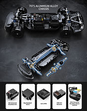 MJX RC Hyper Go 10306 Ford Mustang Shelby GT500 2.4G 4WD Sport Rally Drift RC Car Brushless High Speed Vehicle Models Imported 1:10 Scale speeds up to 47 km/h Remote Control Car - Image 11