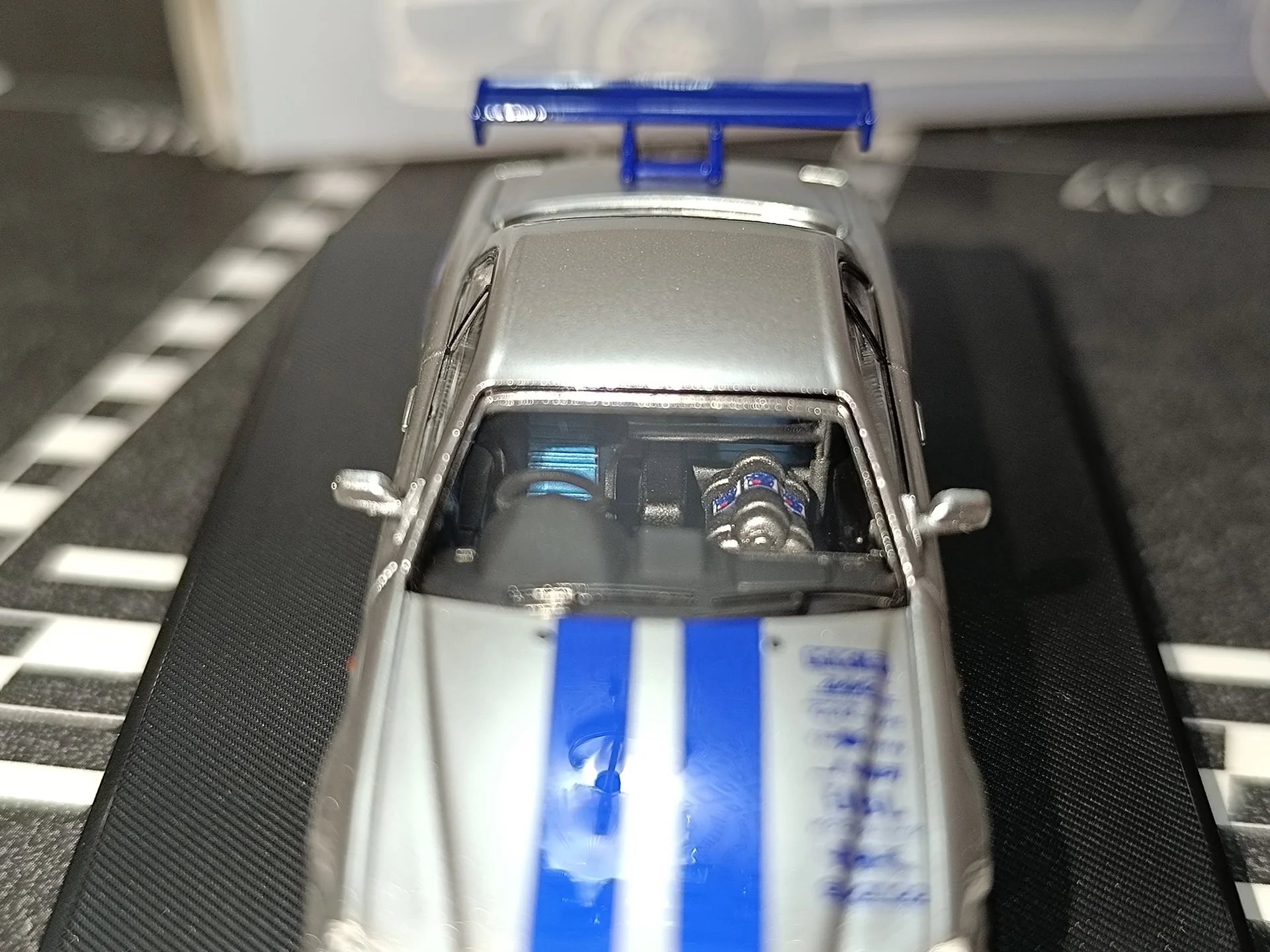 Nissan Skyline GT-R R34 C-West Imported 1:64 Scale - Image 5
