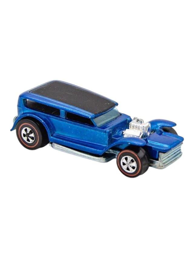 NOS VTG Hot Wheels Redline 25th Anniversary Collector's Replica Blue "The Demon - Image 3