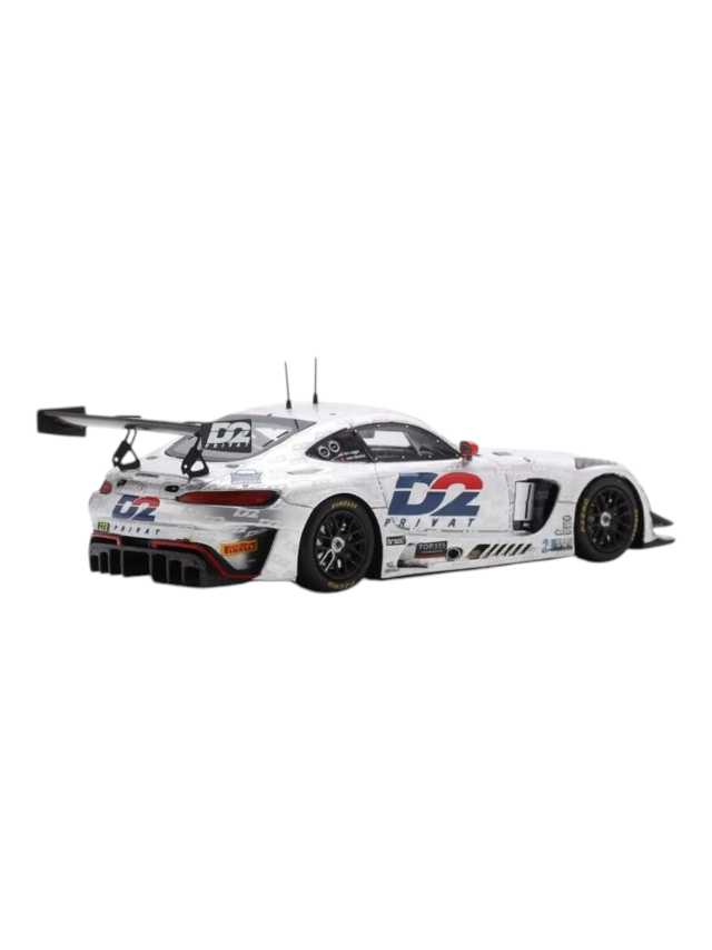 Para64 Mercedes AMG Gt3 2022 Gulf 12hr Ram Racing #8 D2 Livery 1:64 Scale Diecast - Image 3
