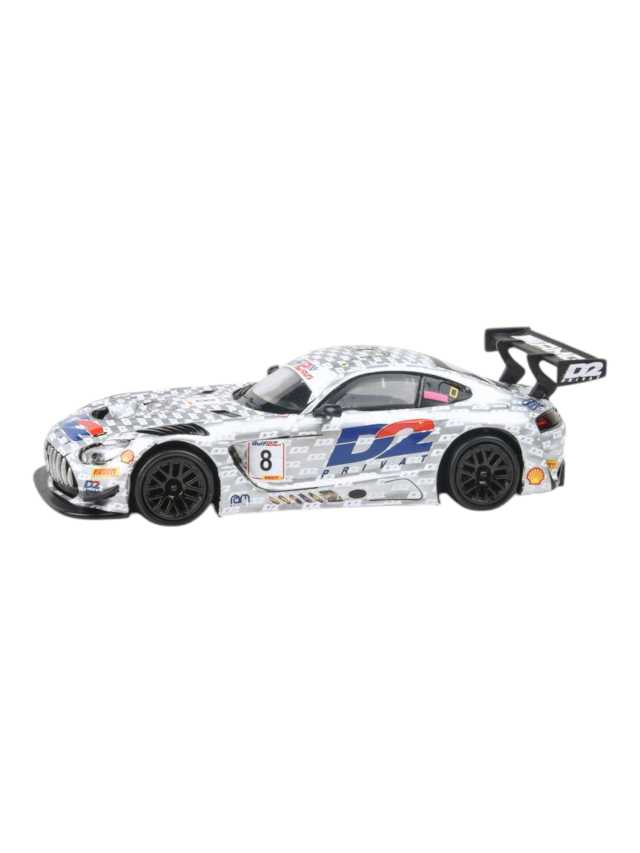Para64 Mercedes AMG Gt3 2022 Gulf 12hr Ram Racing #8 D2 Livery 1:64 Scale Diecast - Image 4