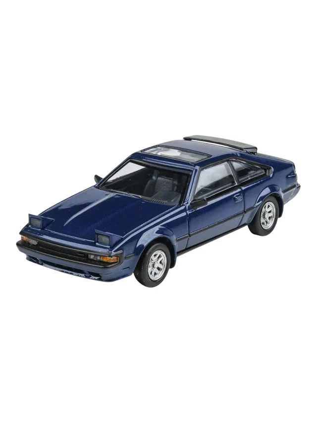 Para64 1984 Toyota Celica Supra Dark Blue 1:64 Scale Diecast - Image 3