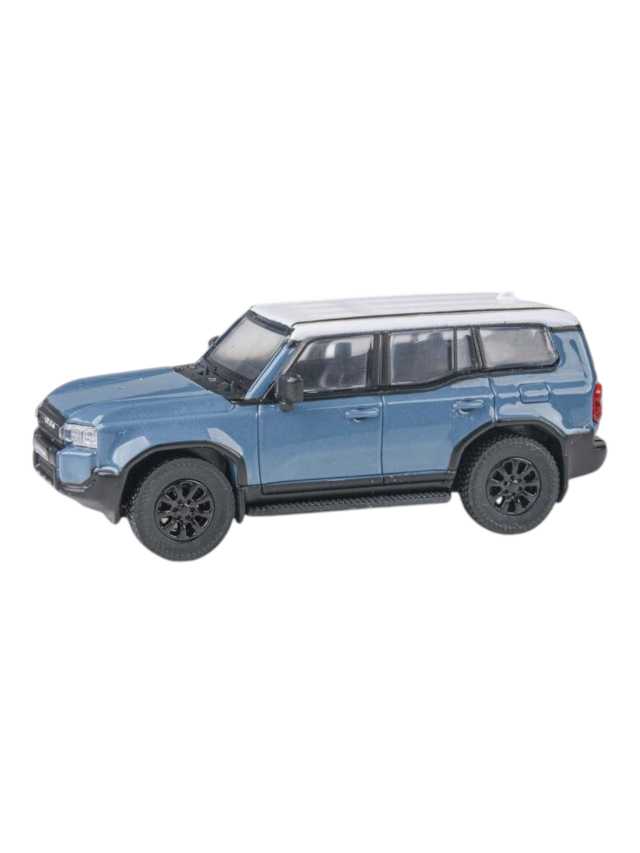 Para64 2024 Land Cruiser 250 Prado Heritage Blue 1:64 Scale Diecast - Image 3