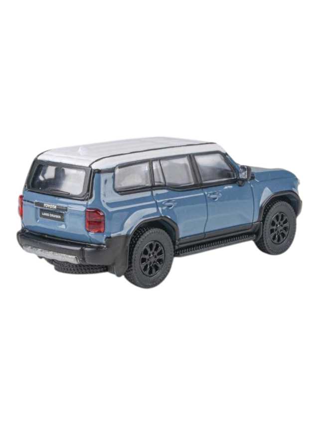 Para64 2024 Land Cruiser 250 Prado Heritage Blue 1:64 Scale Diecast - Image 5