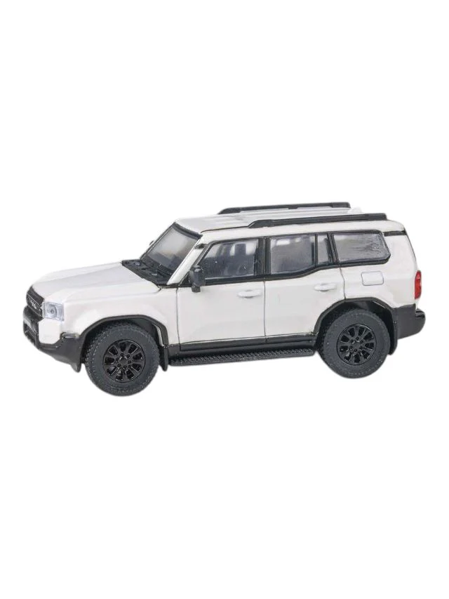Para64 2024 Land Cruiser 250 Prado White Ice Cap 1:64 Scale Diecast - Image 3