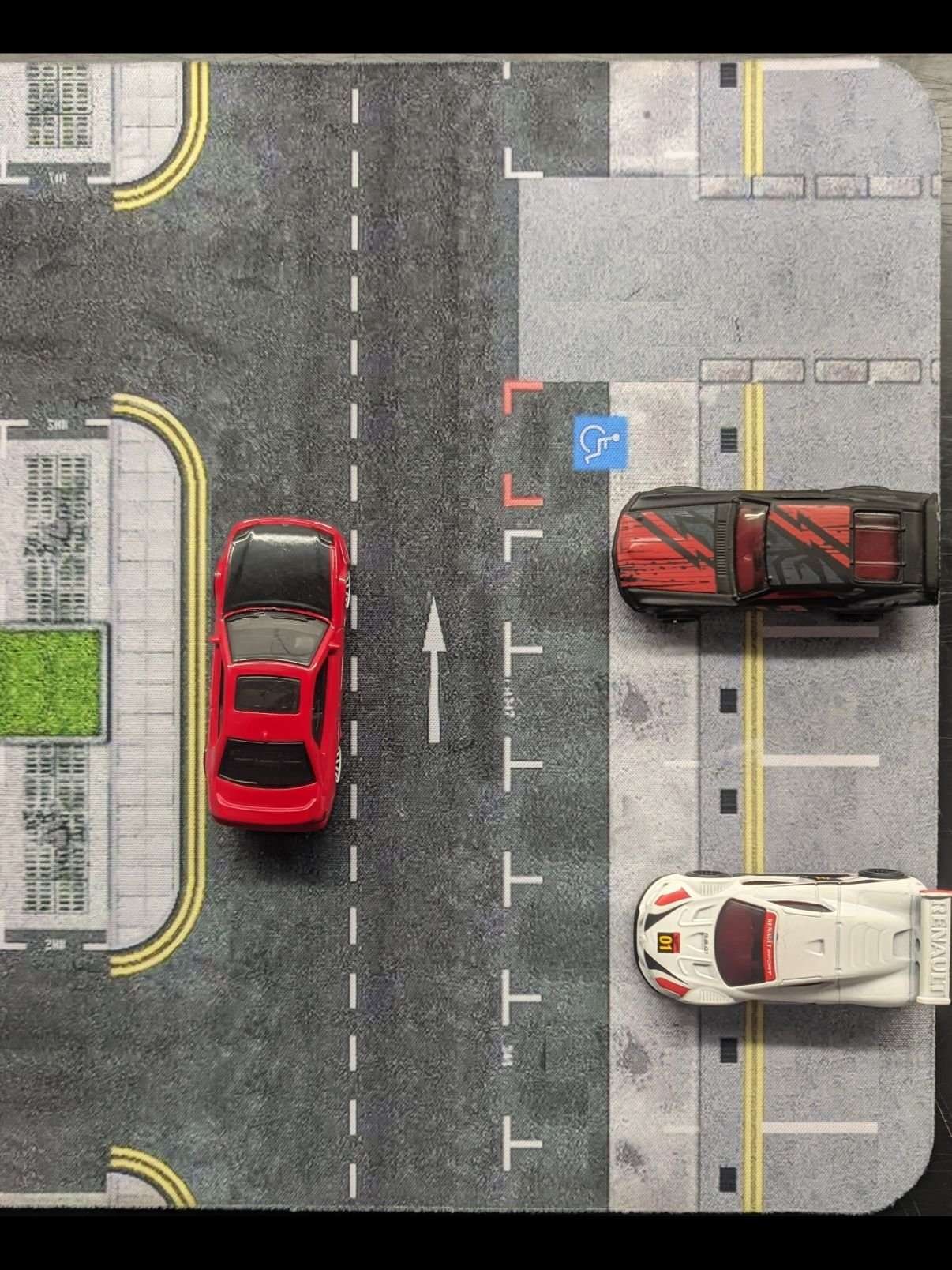 Parking Lot A Desktop Diorama Mat 1:64 - Image 2