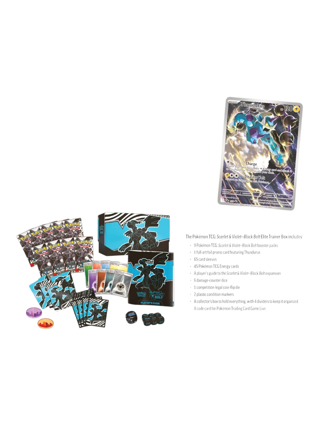 Pokemon Black Bolt Elite Trainer Box ETB (English) - Image 7