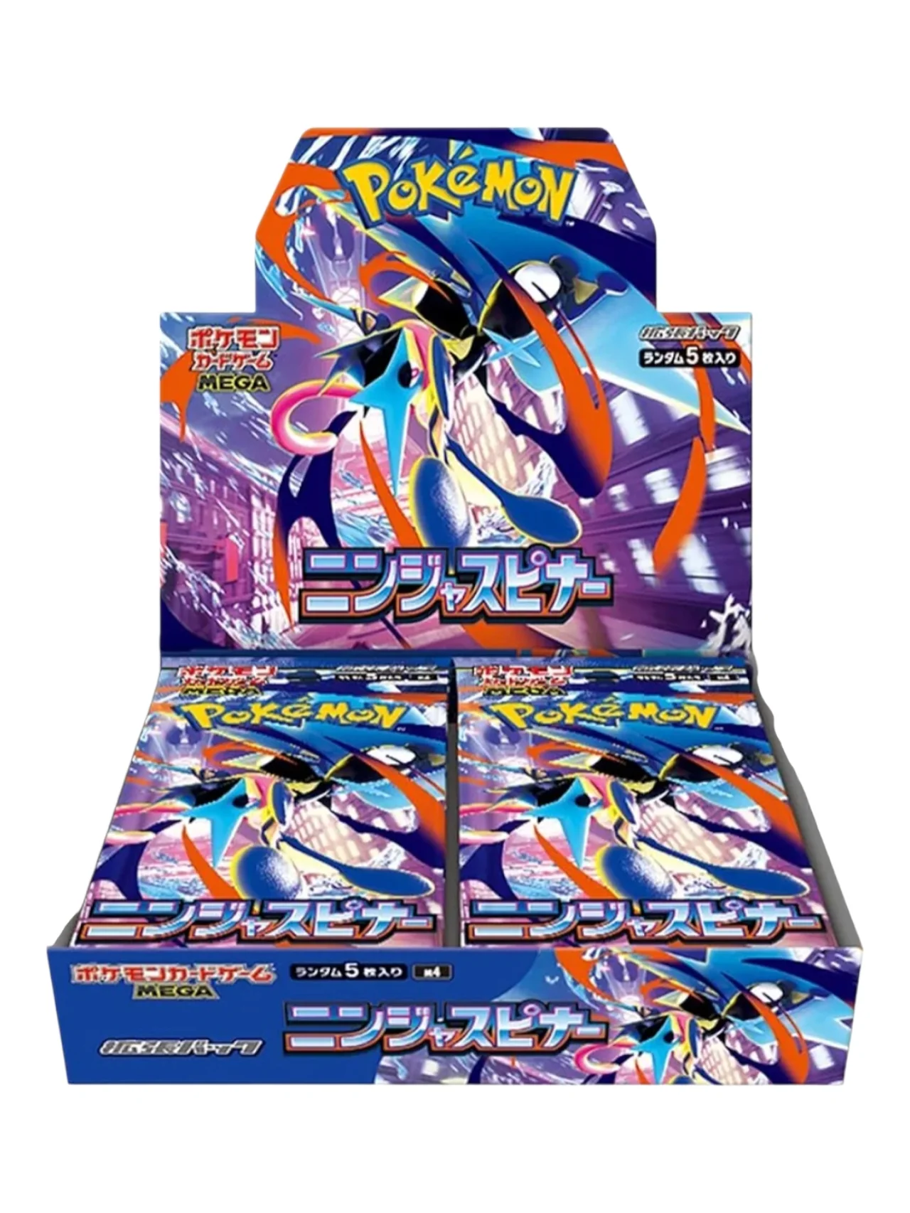 Pokemon Card Game MEGA Expansion Pack Ninja Spinner Booster Box