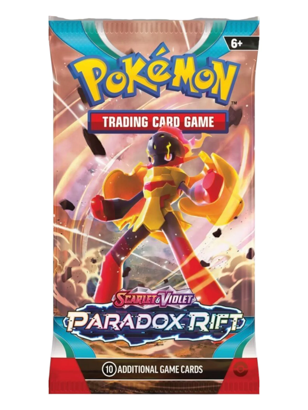 Pokemon Scarlet and Violet Paradox Rift single Booster Pack (English) - Image 2