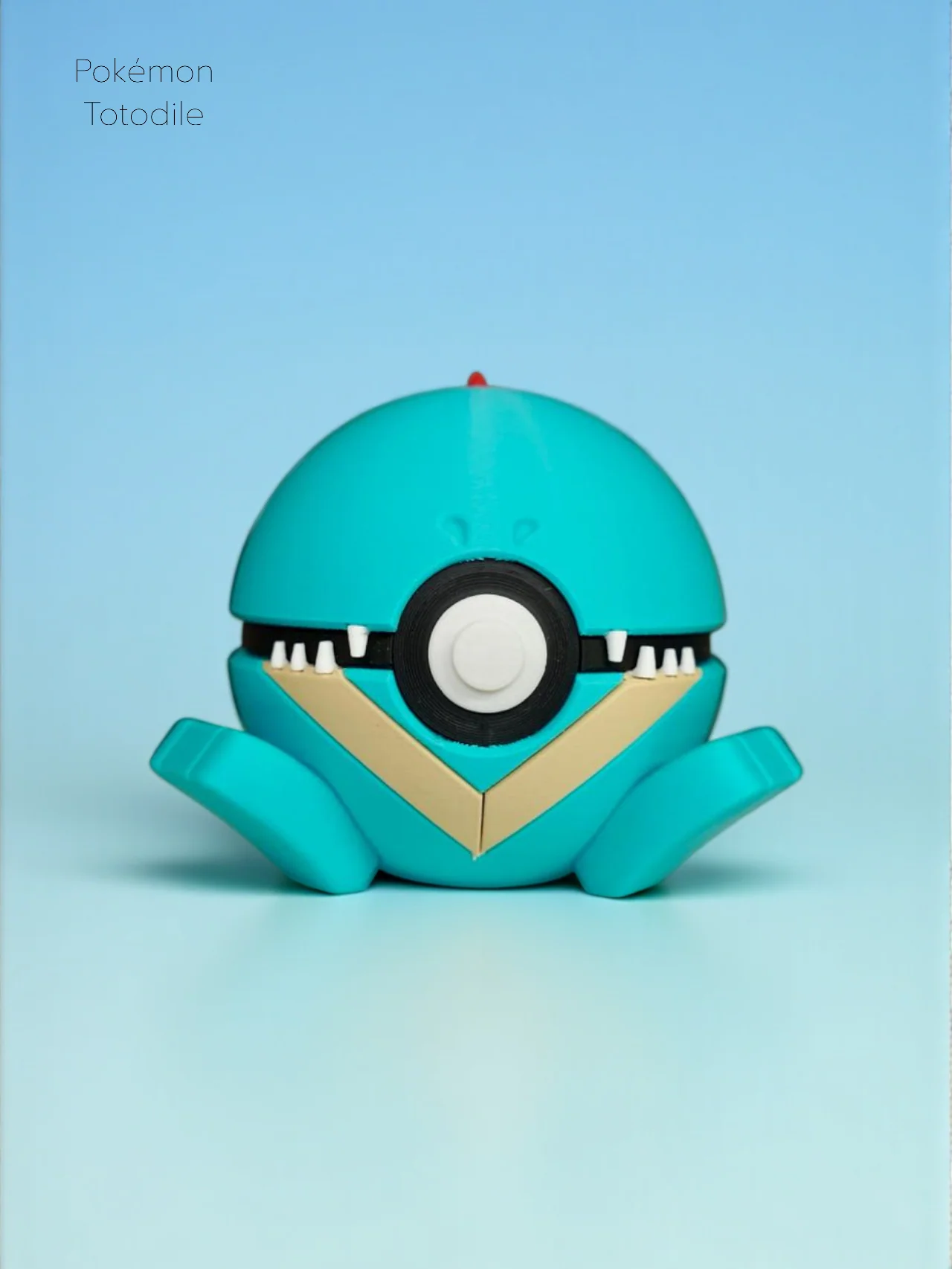 Pokémon Tododile Poké Ball Display Collectible|Premium Collector Showpiece-Toy Collector India - Image 2