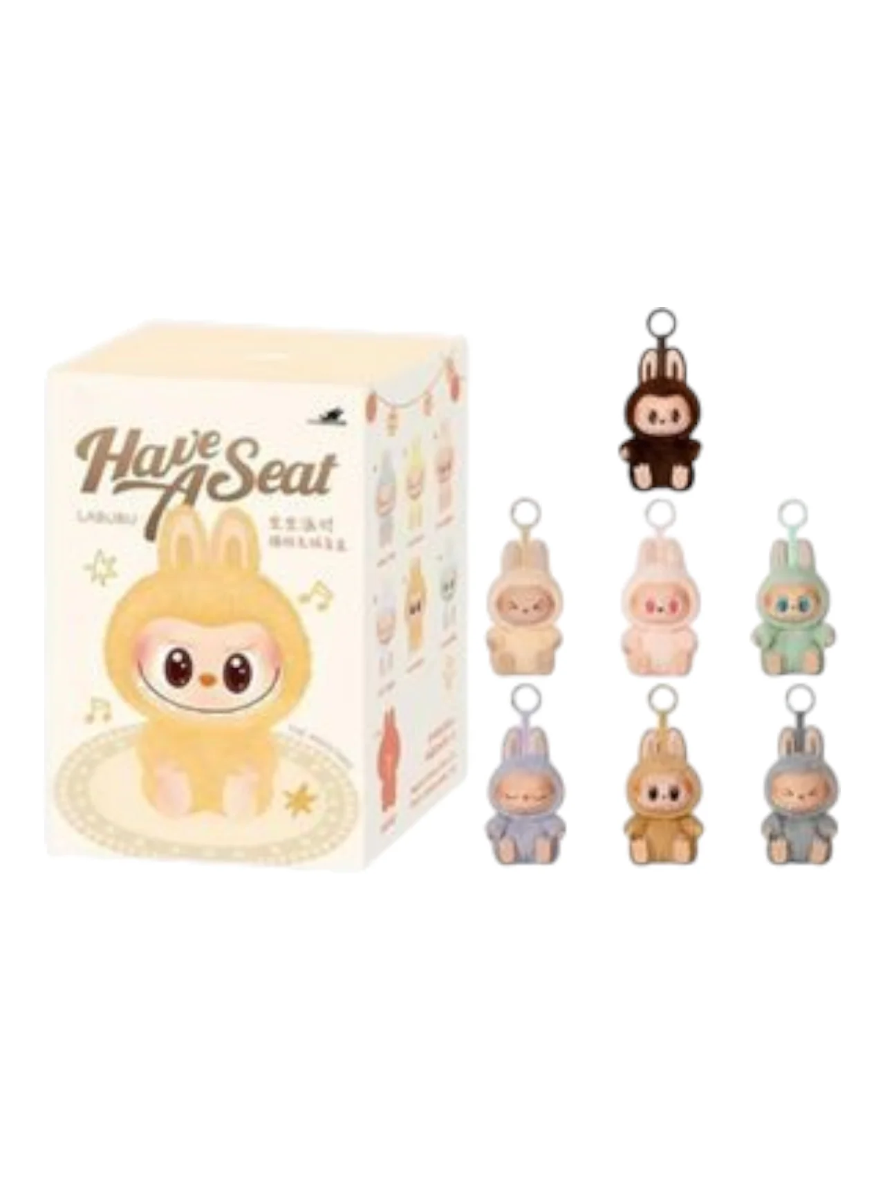 POP MART The Monsters - Have a Seat Vinyl Plush Blind Box Labubu (Not OG)