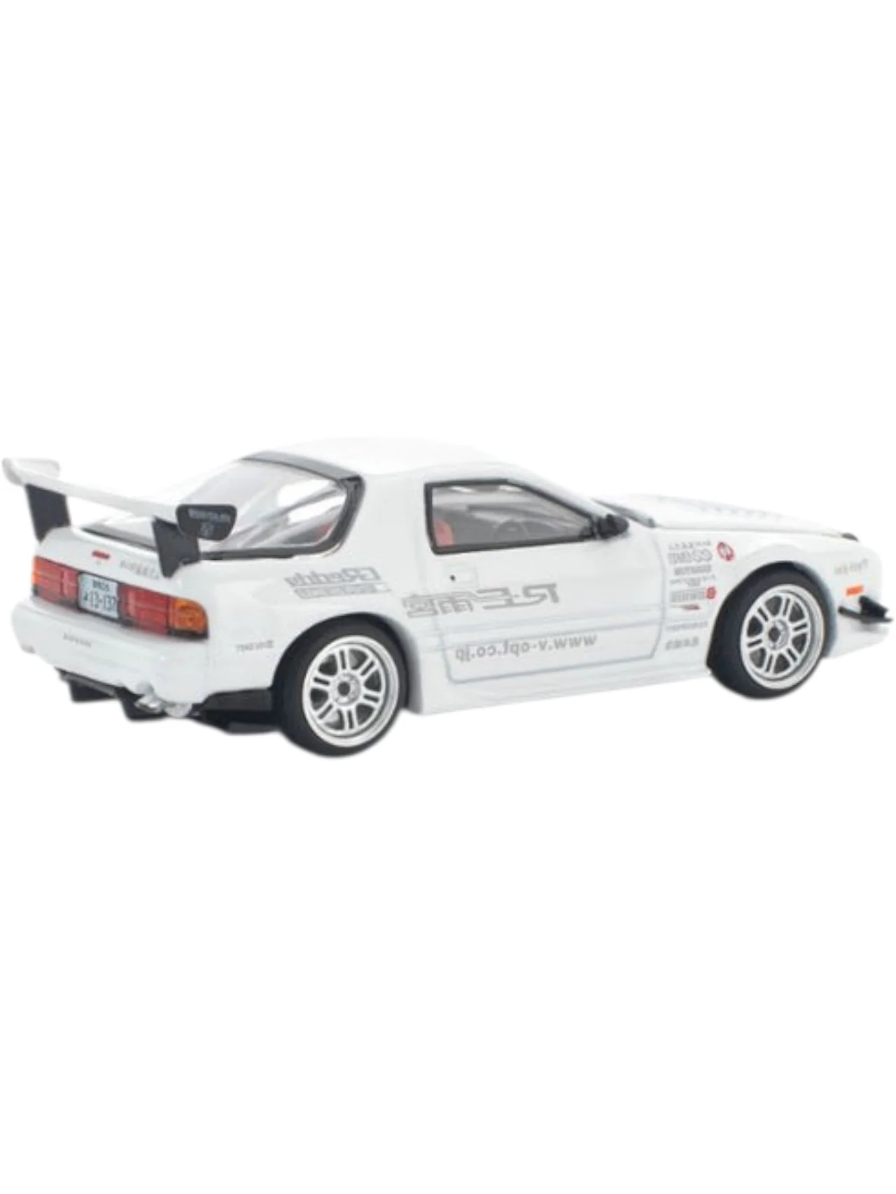 Pop Race #260: Mazda RX7 FC3S Re-Amemiya - White 1:64 Scale - Image 5