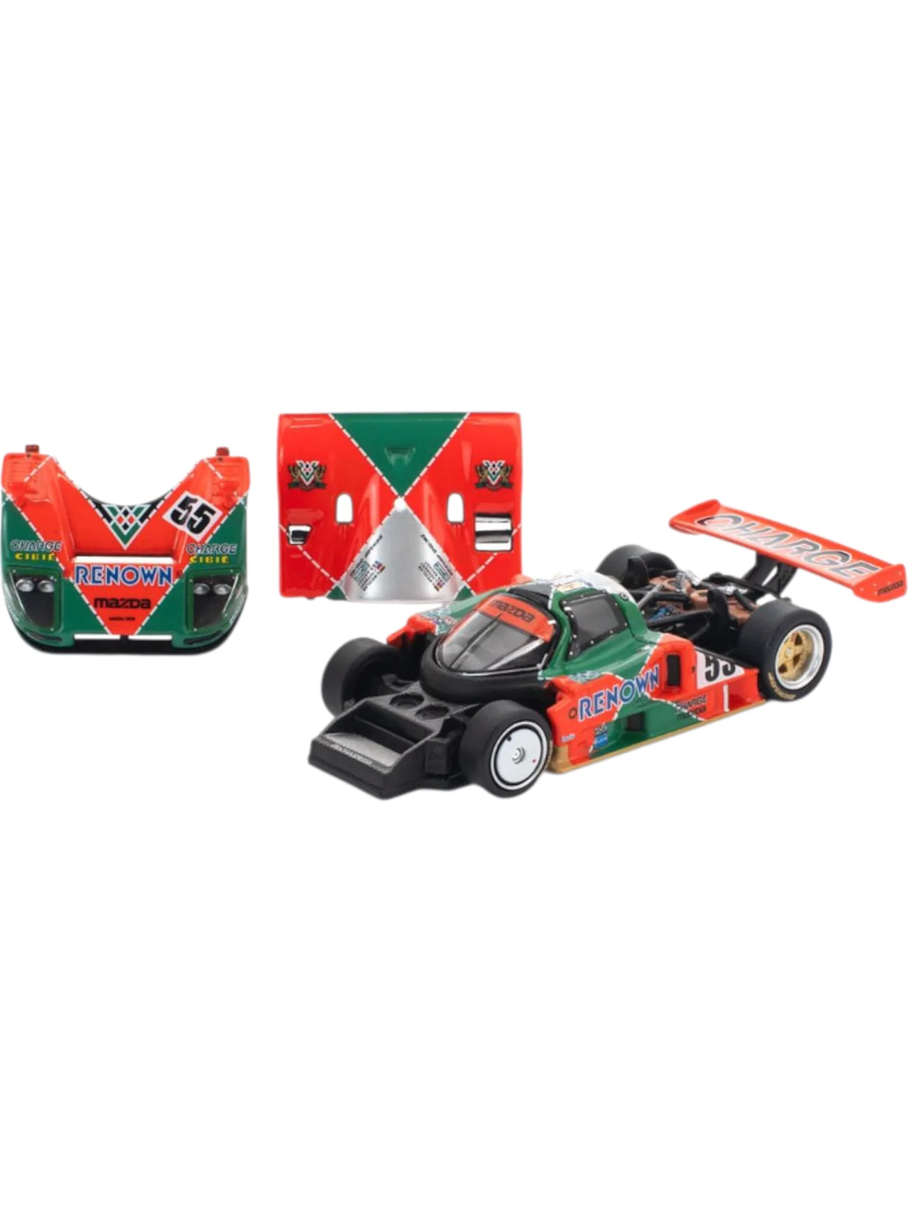 Pop Race #301: Mazda 787B 1991 Le-Mans 24h Winner 1:64 Scale - Image 2