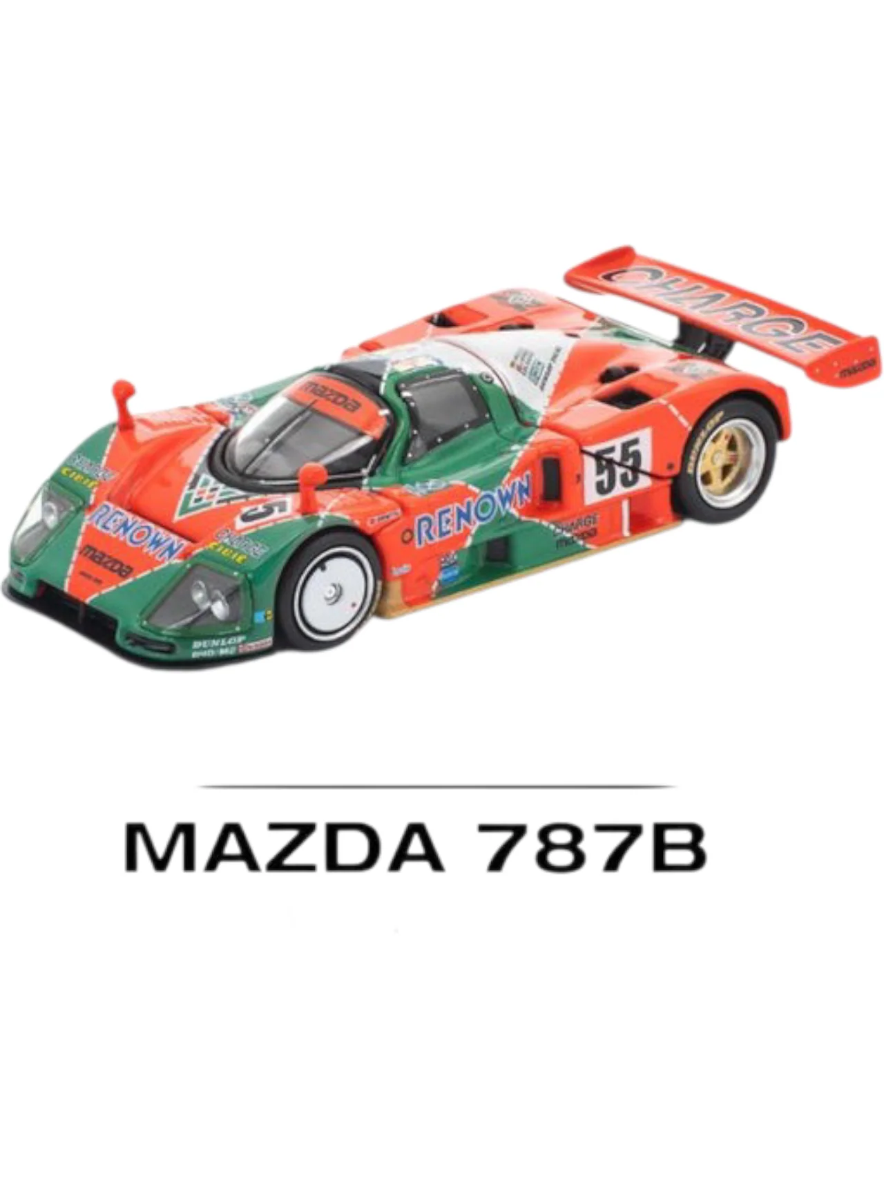 Pop Race #301: Mazda 787B 1991 Le-Mans 24h Winner 1:64 Scale - Image 5