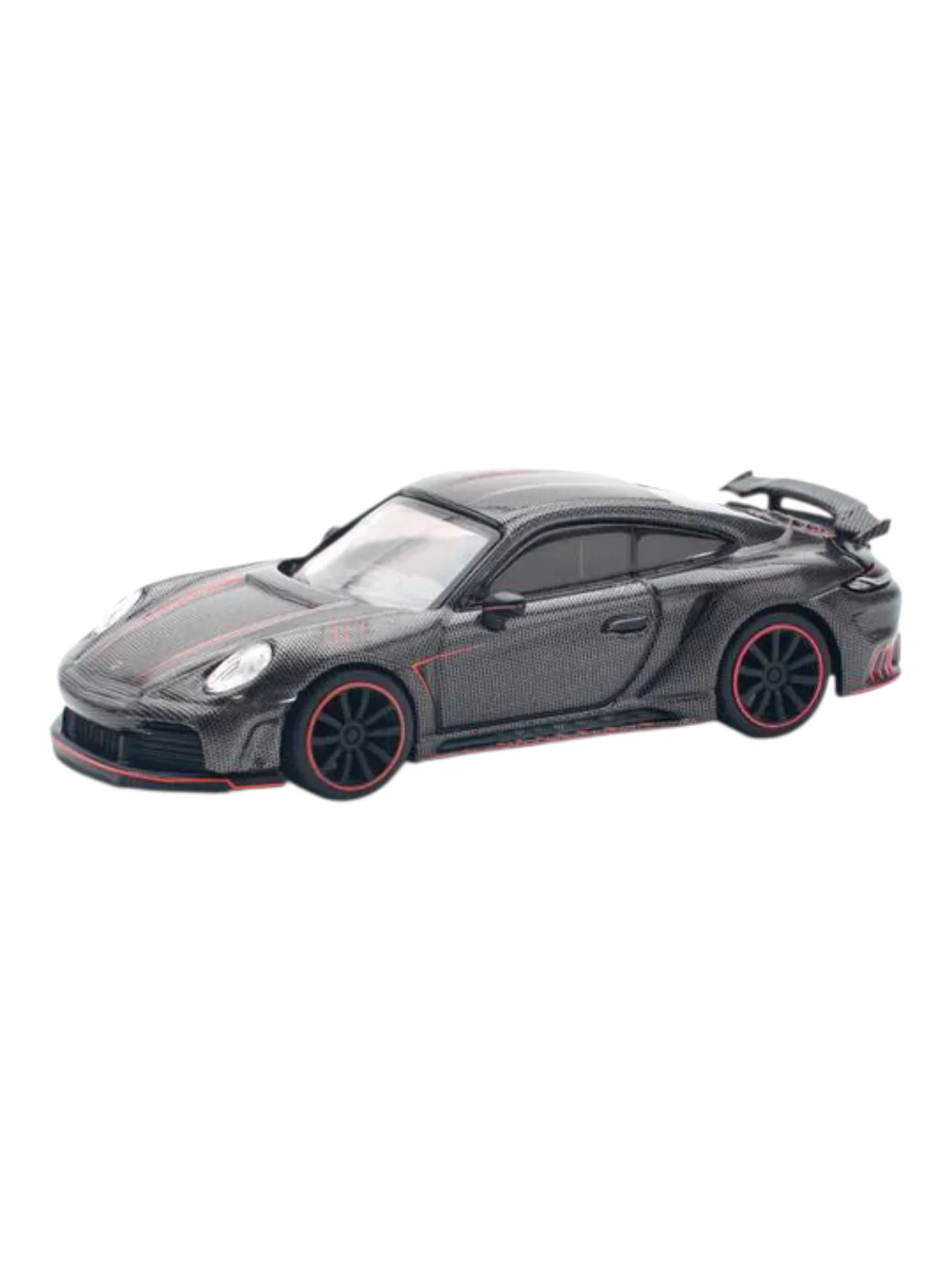 Pop Race pr64-192 992 Stinger GTR Carbon Edition Redline  1:64 Scale
