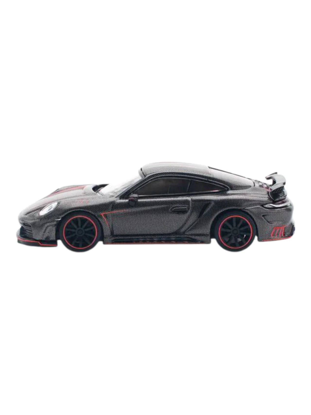 Pop Race pr64-192 992 Stinger GTR Carbon Edition Redline  1:64 Scale - Image 3