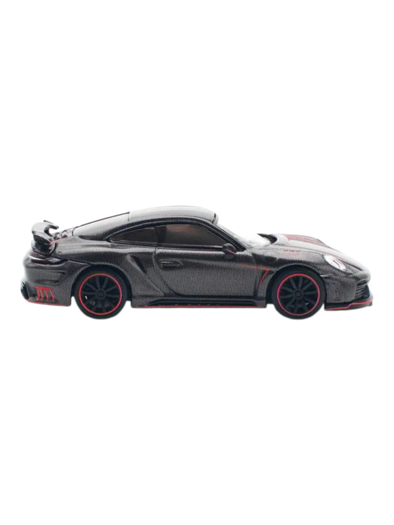 Pop Race pr64-192 992 Stinger GTR Carbon Edition Redline  1:64 Scale - Image 4