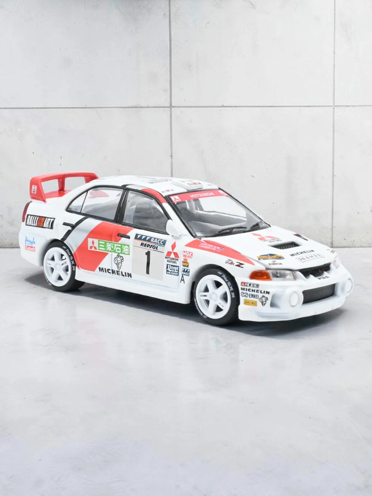 Pop Race Mitsubishi lancer Evolution IV PR64-165 1:64 Scale - Image 4